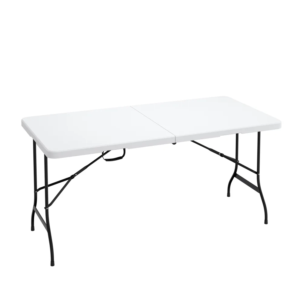 Campingtisch klappbar 152 x 75 cm weiss