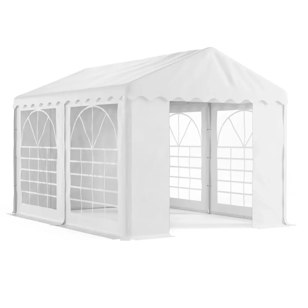 Profi PVC Partyzelt 3 x 4 m weiss