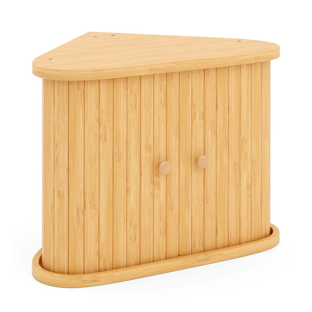 Brotkasten Bambus FLAN 2 Etagen 41 x 30 x 30 cm