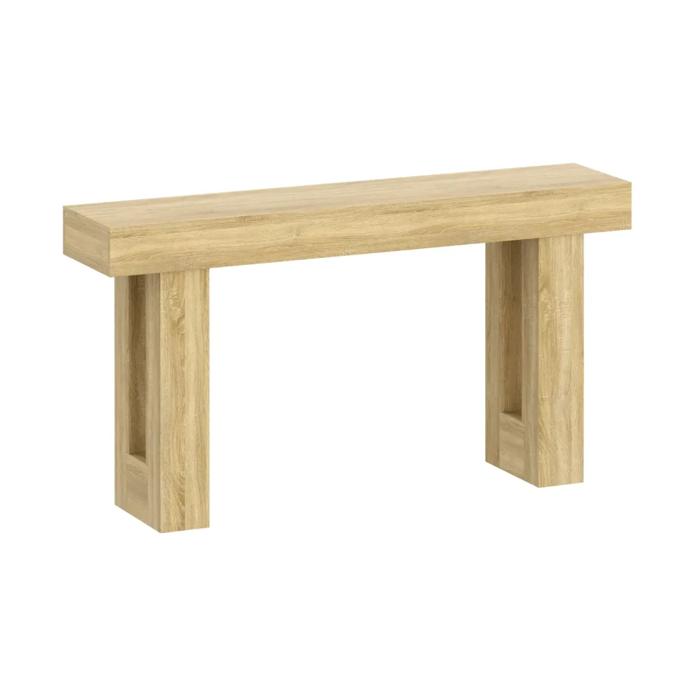 Konsolentisch STONEWARD 160 x 85 cm braun