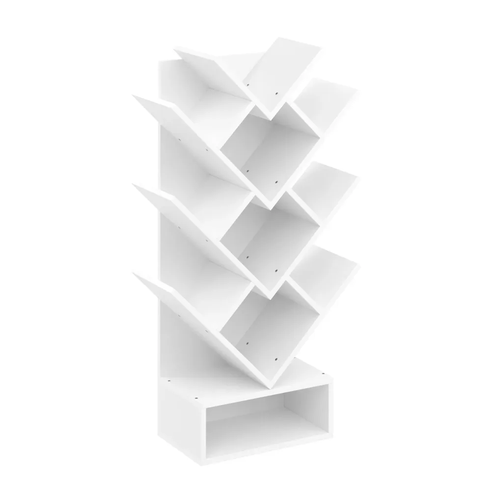 Bücherregal CALDER 57 x 103 cm weiss