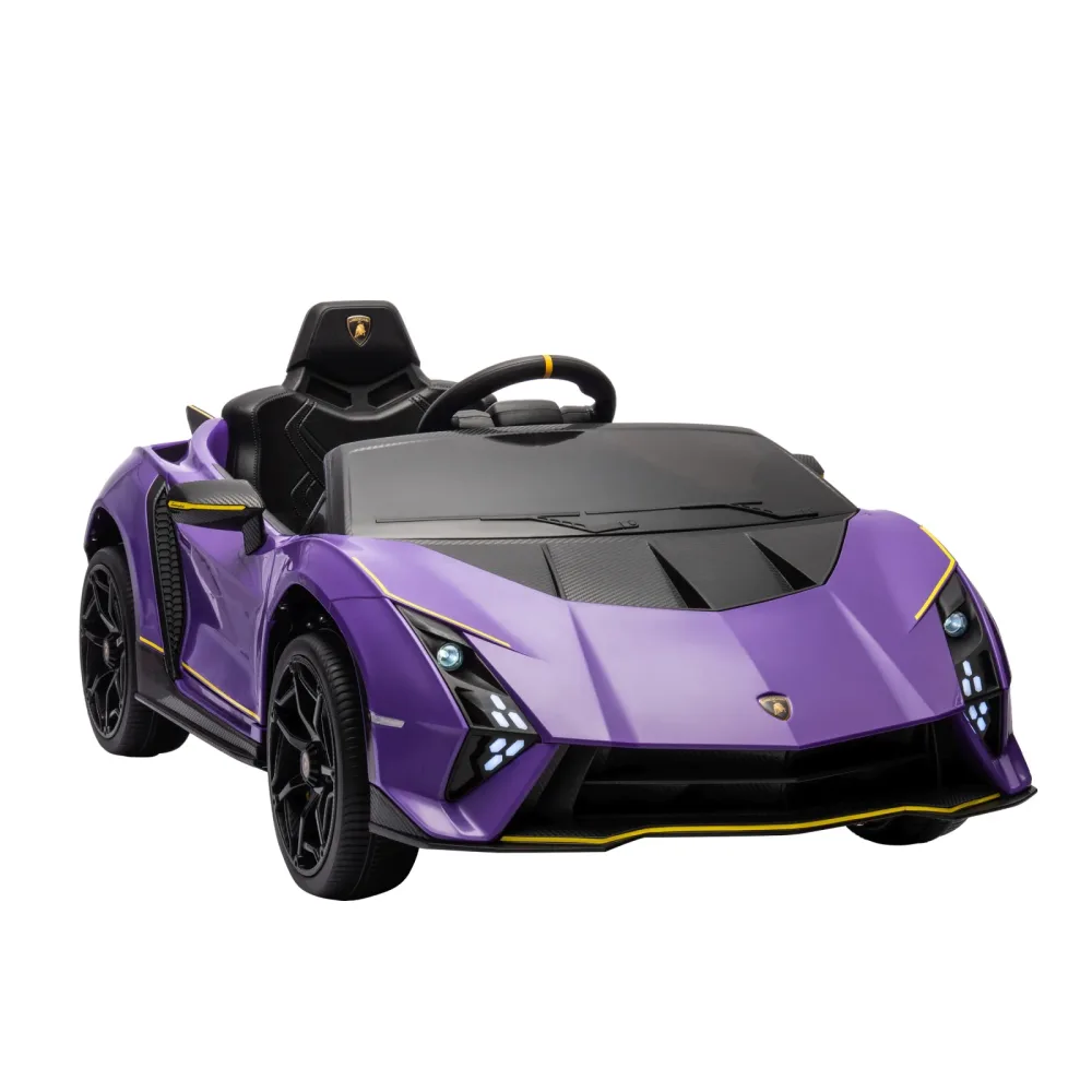 Elektroauto Kinder Lamborghini Autentica violett