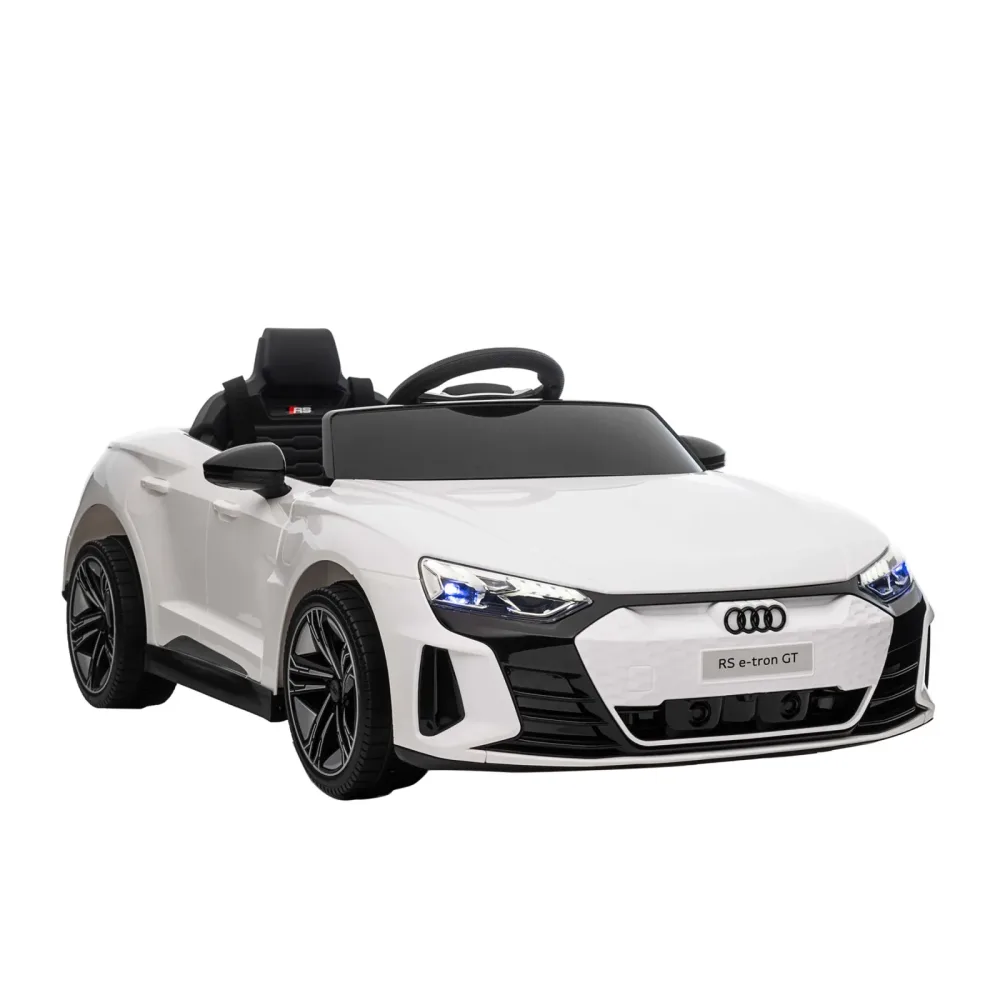 Elektroauto Kinder Audi RS e-tron GT weiss