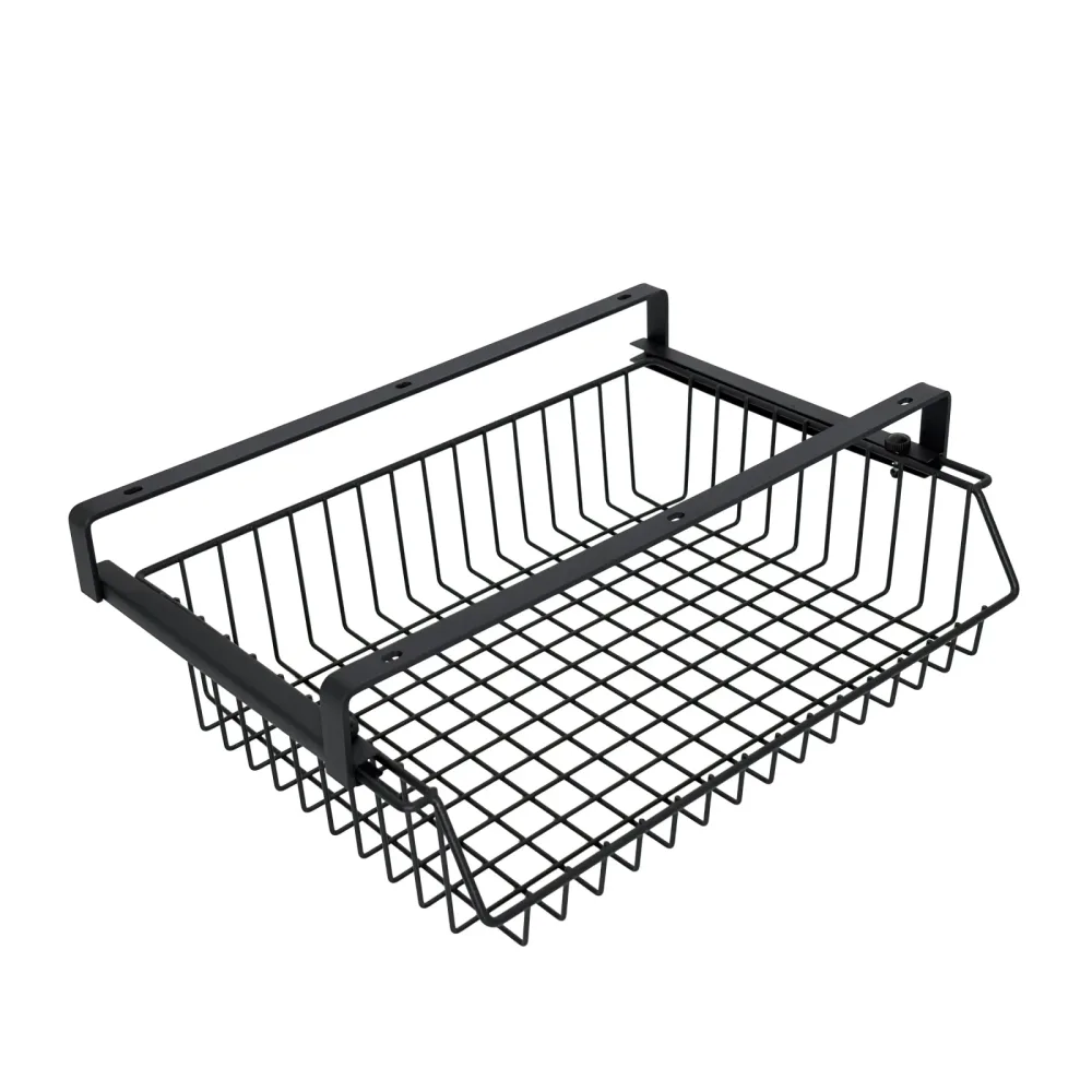Schublade Metallgitter 37 x 25 x 11 cm schwarz