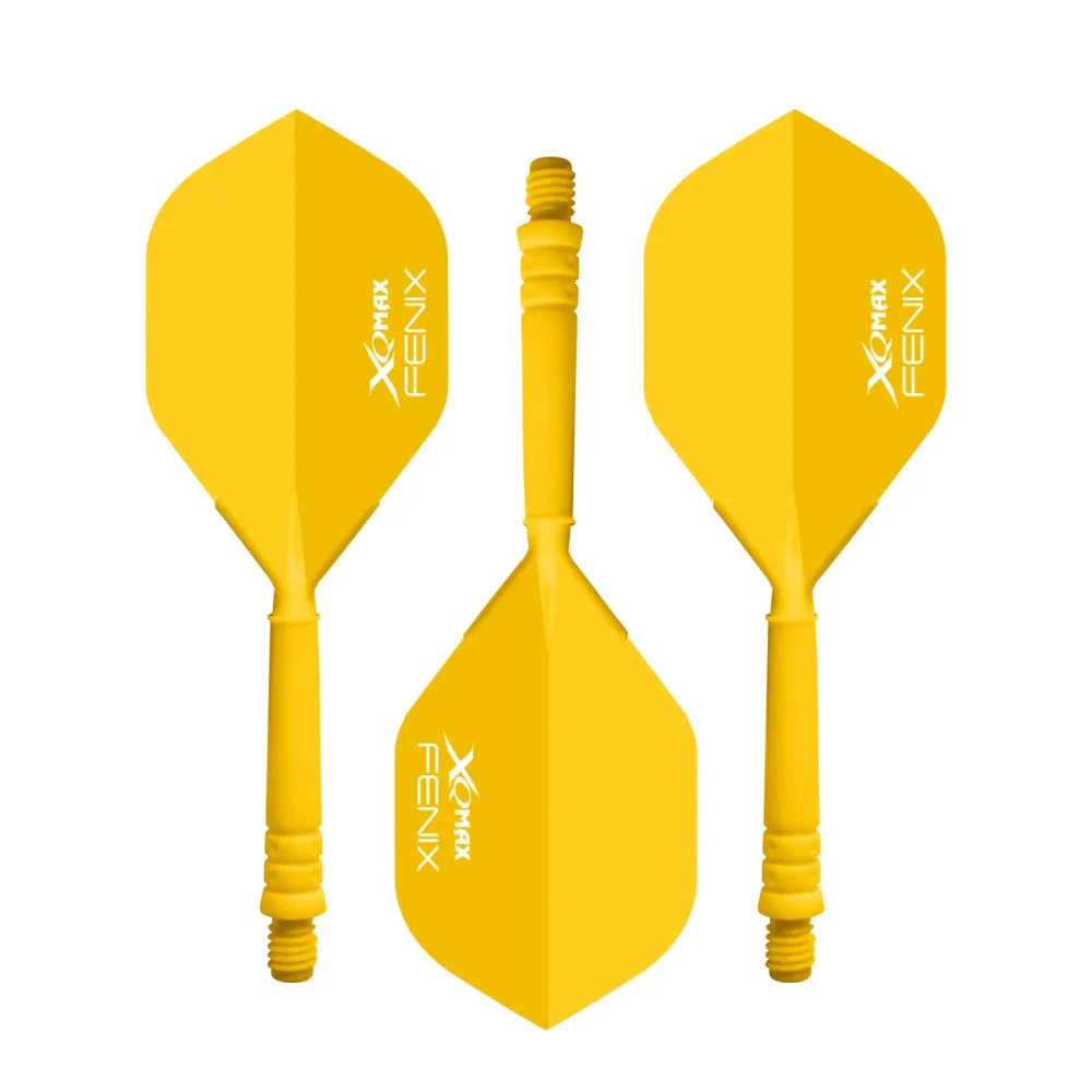 XQMAX Fenix Flight und Shaft 22 mm 3er Set gelb