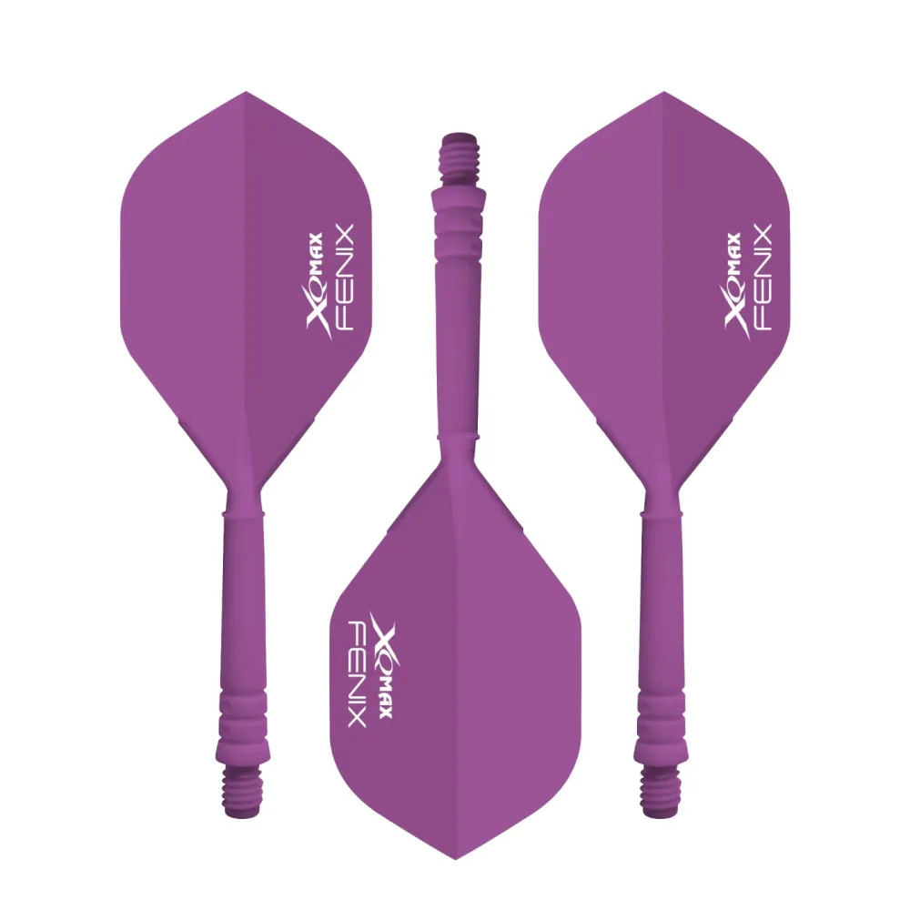 XQMAX Fenix Flight und Shaft 28 mm 3er Set violett