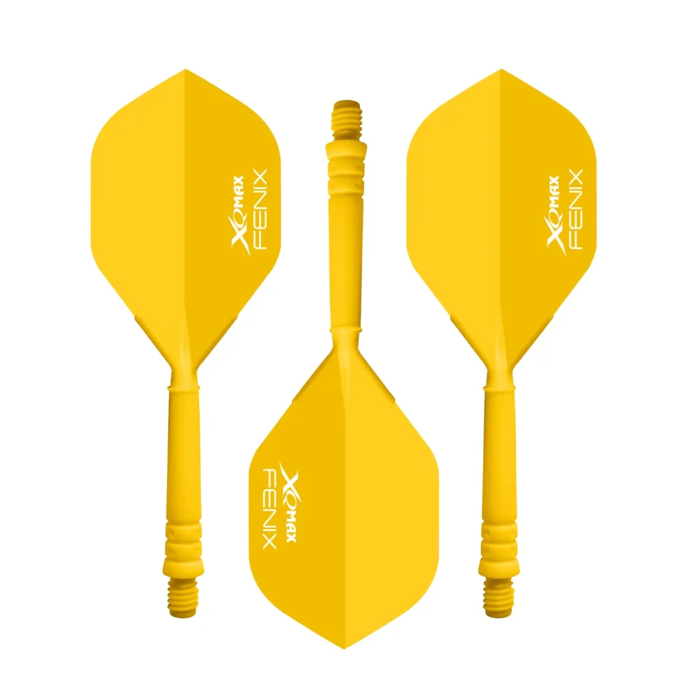 XQMAX Fenix Flight und Shaft 28 mm 3er Set gelb