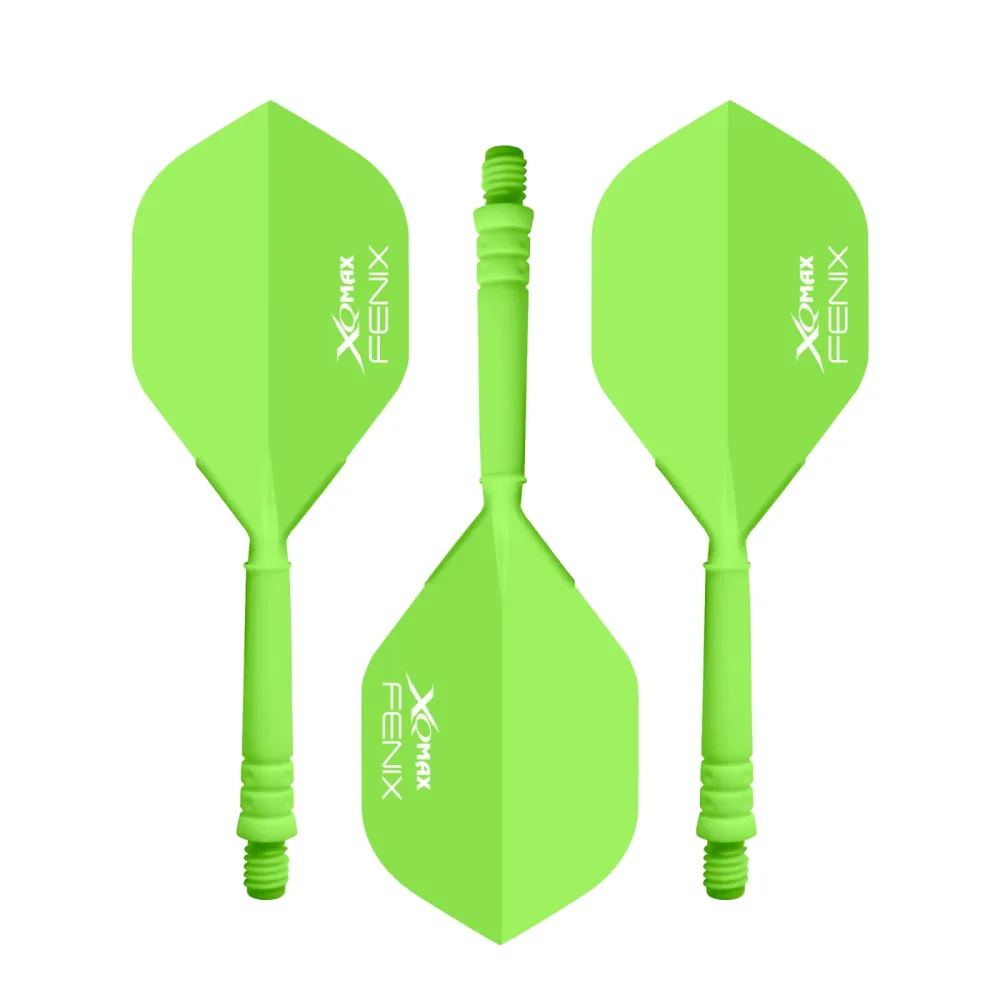 XQMAX Fenix Flight und Shaft 28 mm 3er Set grün