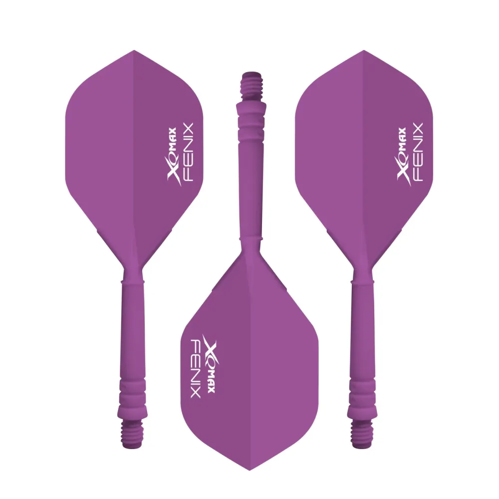 XQMAX Fenix Flight und Shaft 34 mm 3er Set violett