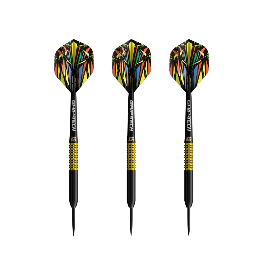 GOAT Athlete Steeldart 12 g 3er Set schwarz/gold