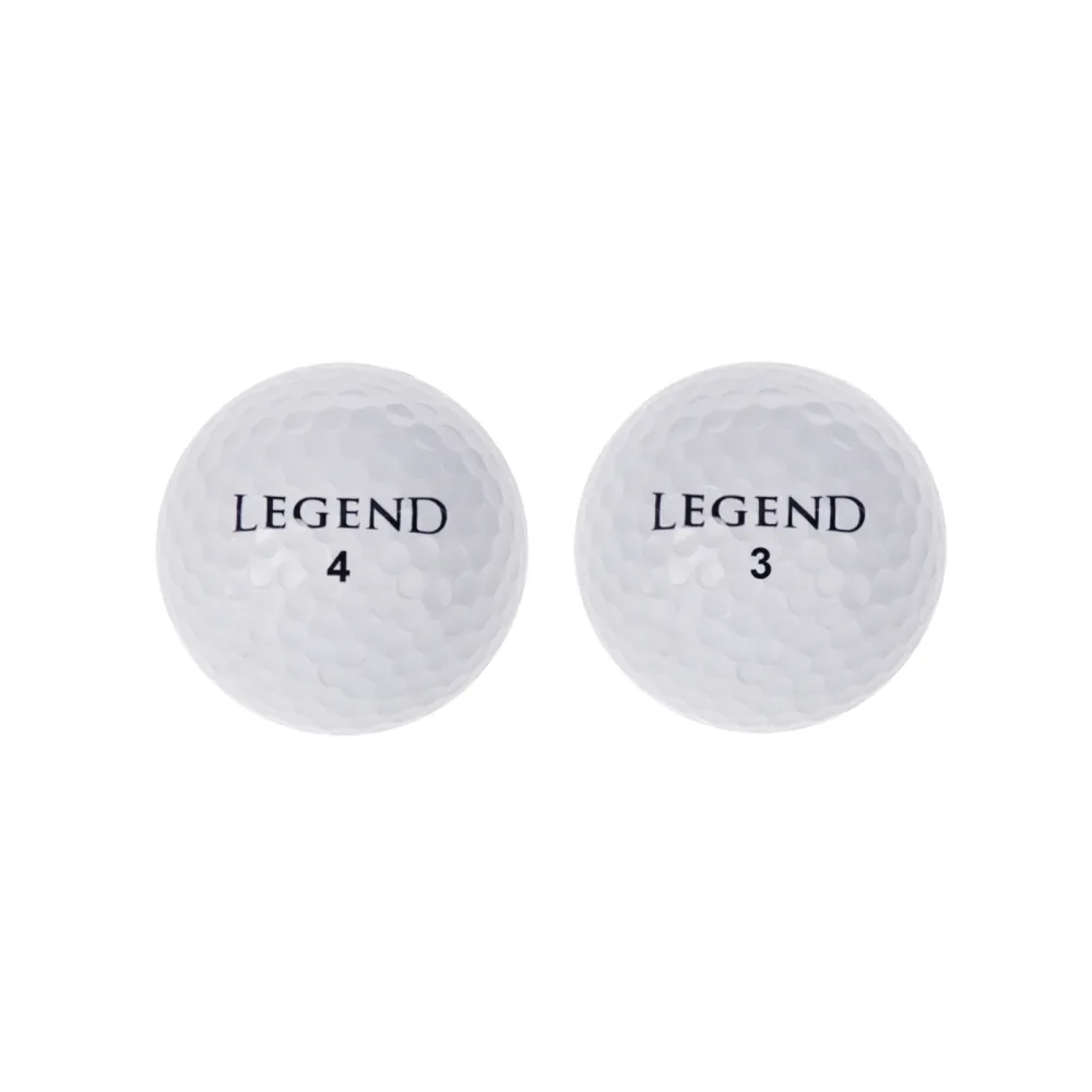 LEGEND Golfball 12er Set 85 Kompression weiss