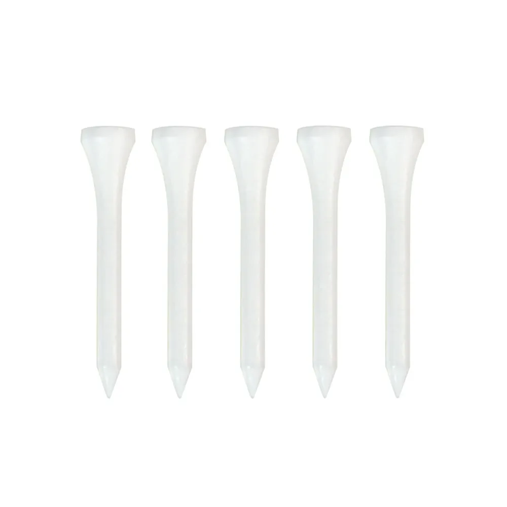 LEGEND Golf Tees 20er Set Holz 83 mm weiss