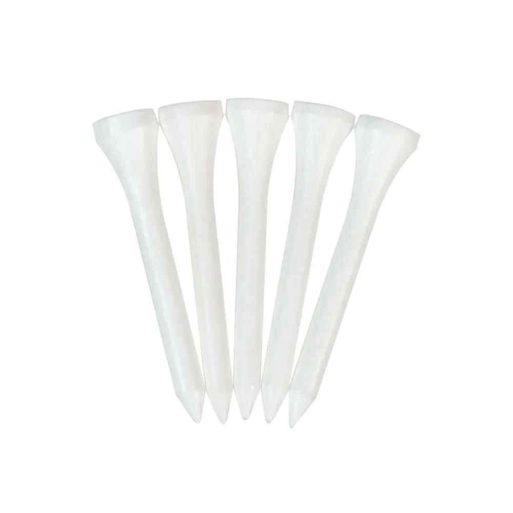 LEGEND Golf Tees 30er Set Holz 70 mm weiss
