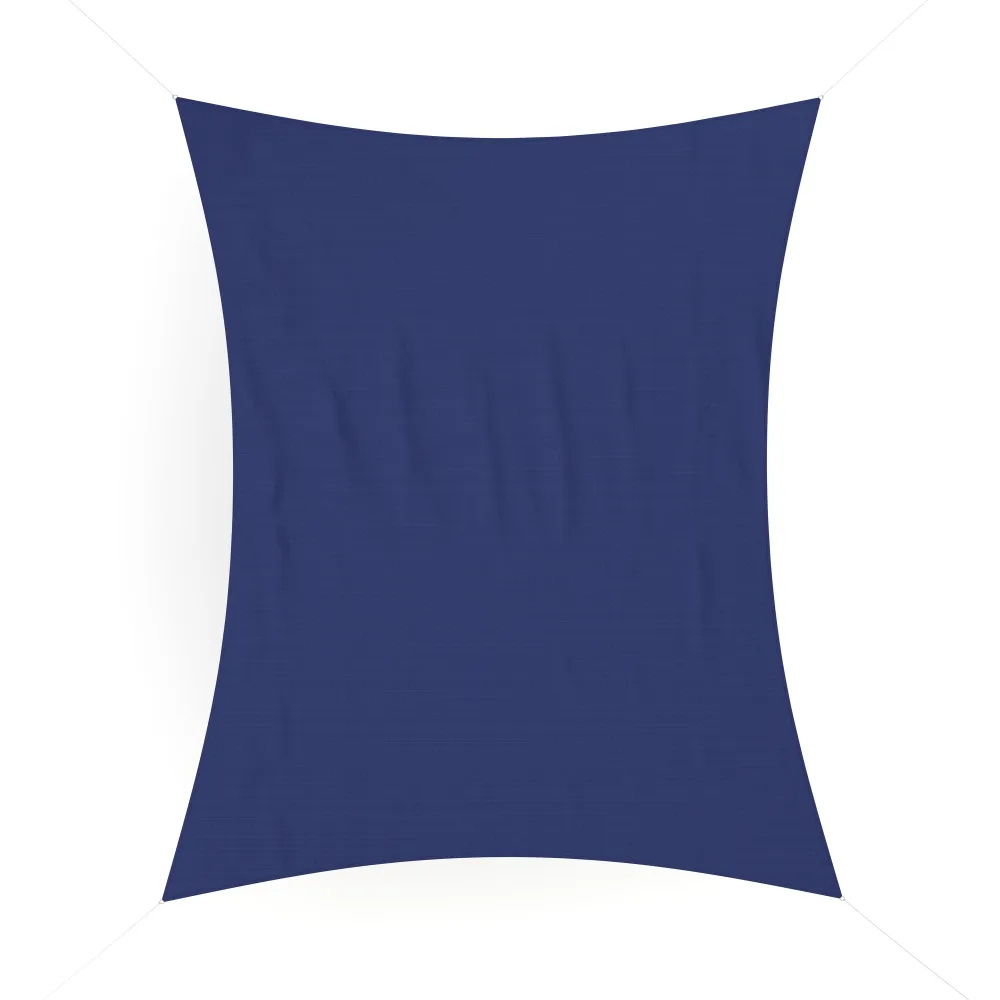 Sonnensegel 4 x 6 m blau