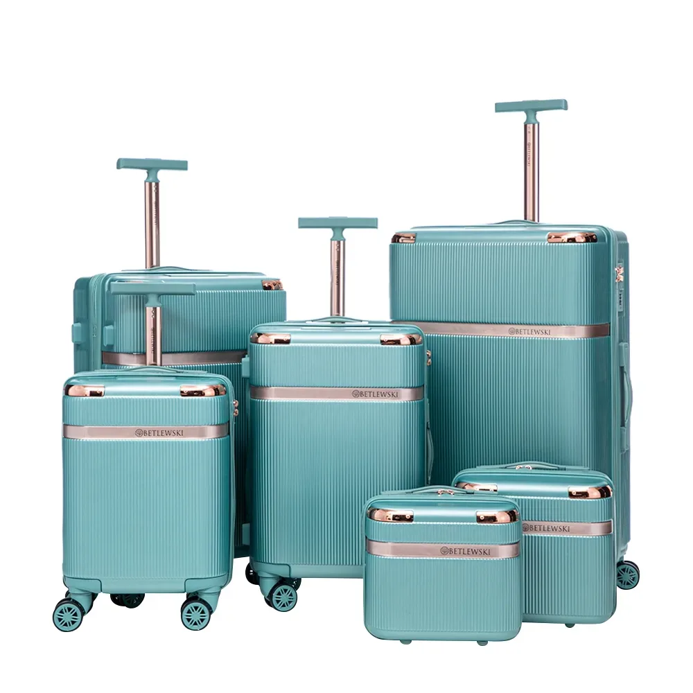 Reisekoffer Hartschalenkoffer CELENA 6er Set mint