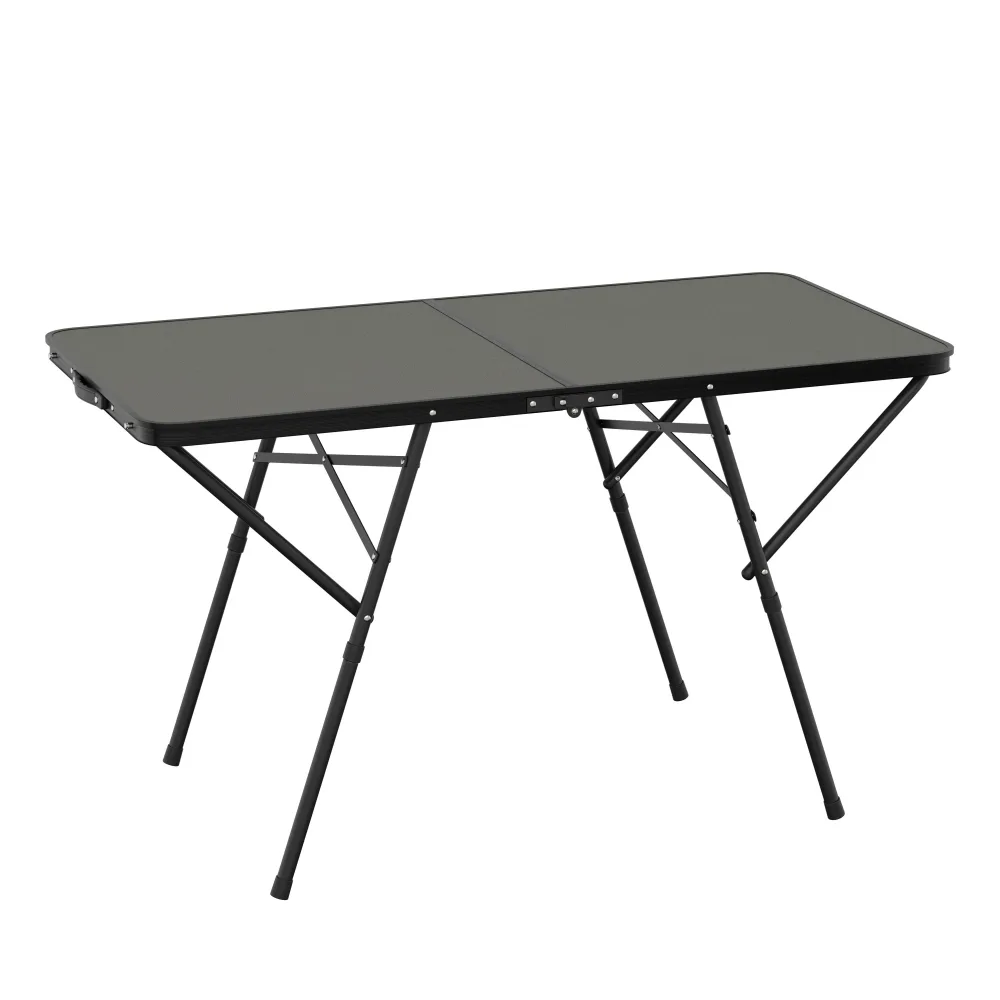 Campingtisch klappbar RAST 120 x 60 cm schwarz