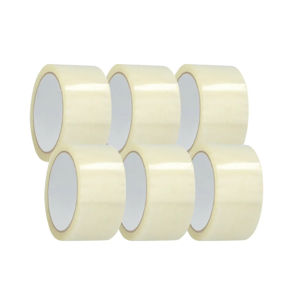 Paketklebeband 6er Set 48 mm x 50 m transparent
