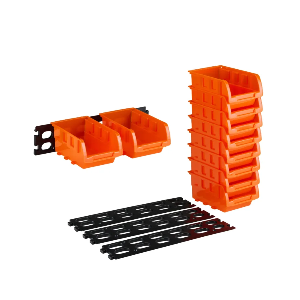 Stapelboxen Werkstatt 8-teilig