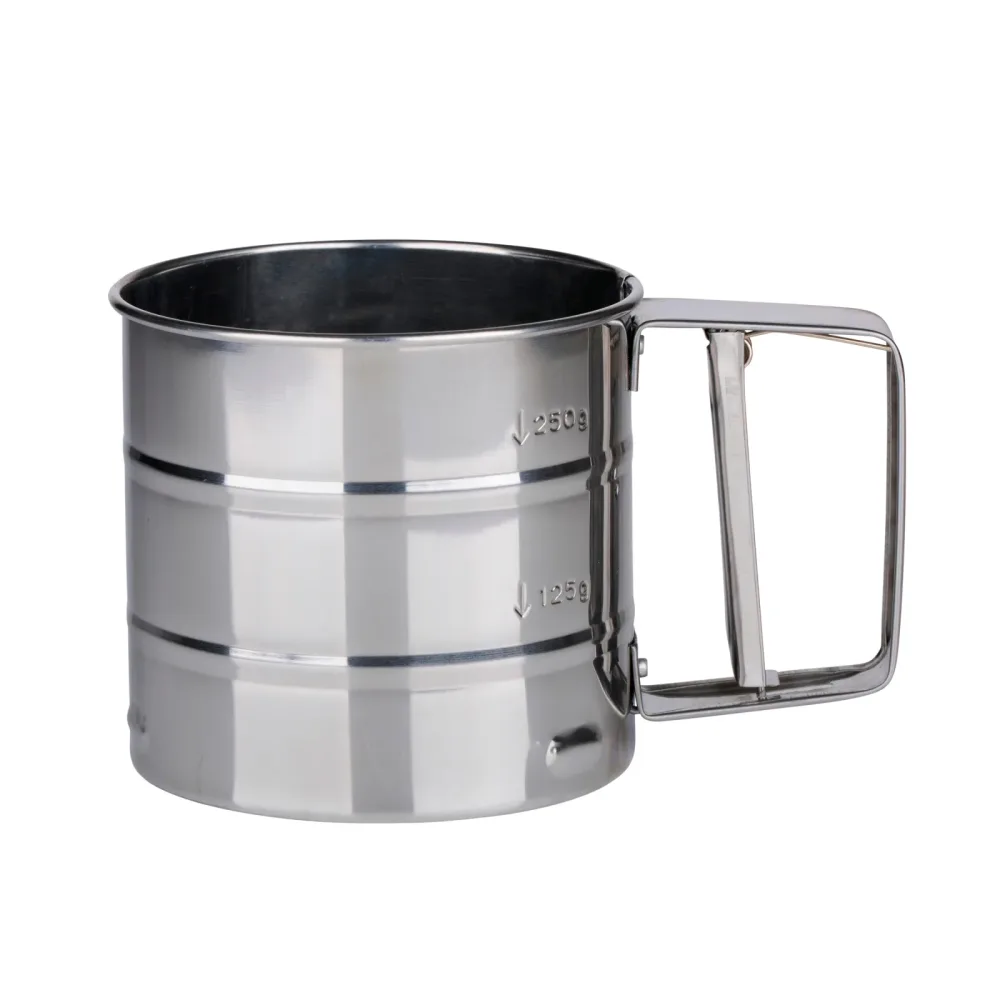 Küchensieb mit Griff 10 cm silber