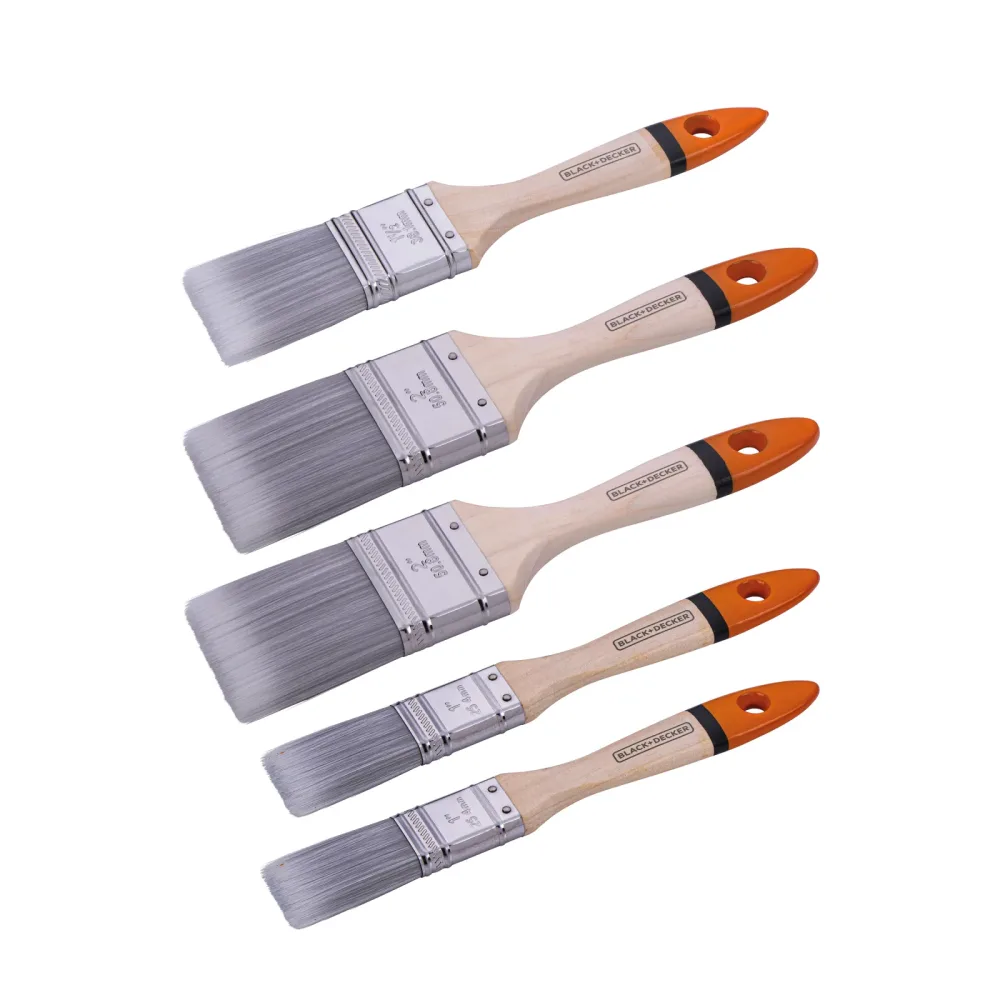 Pinsel Set Flachpinsel 5-teilig
