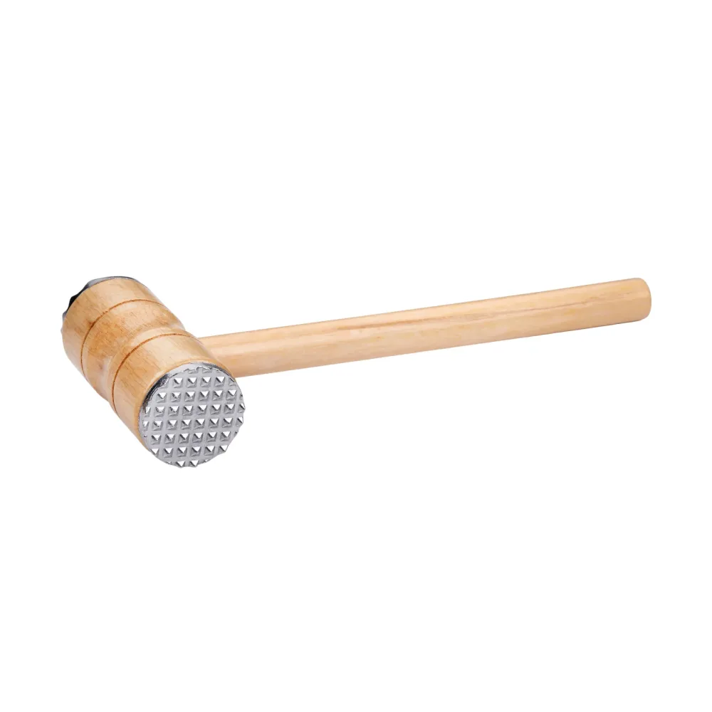 Fleischklopfer Holz Aluminium