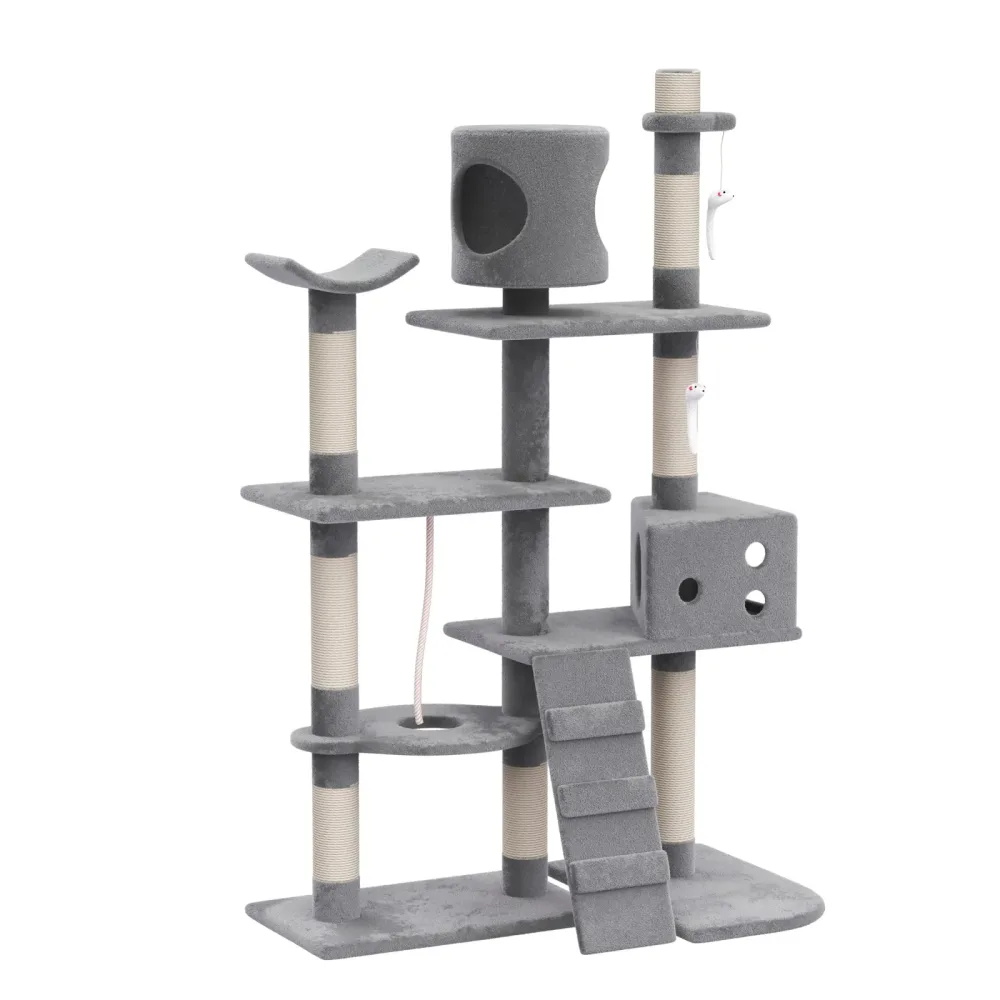 Katzenbaum MIA 165 cm grau