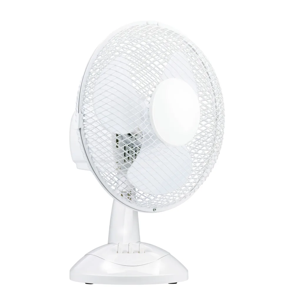 Tischventilator 2 Stufen weiss