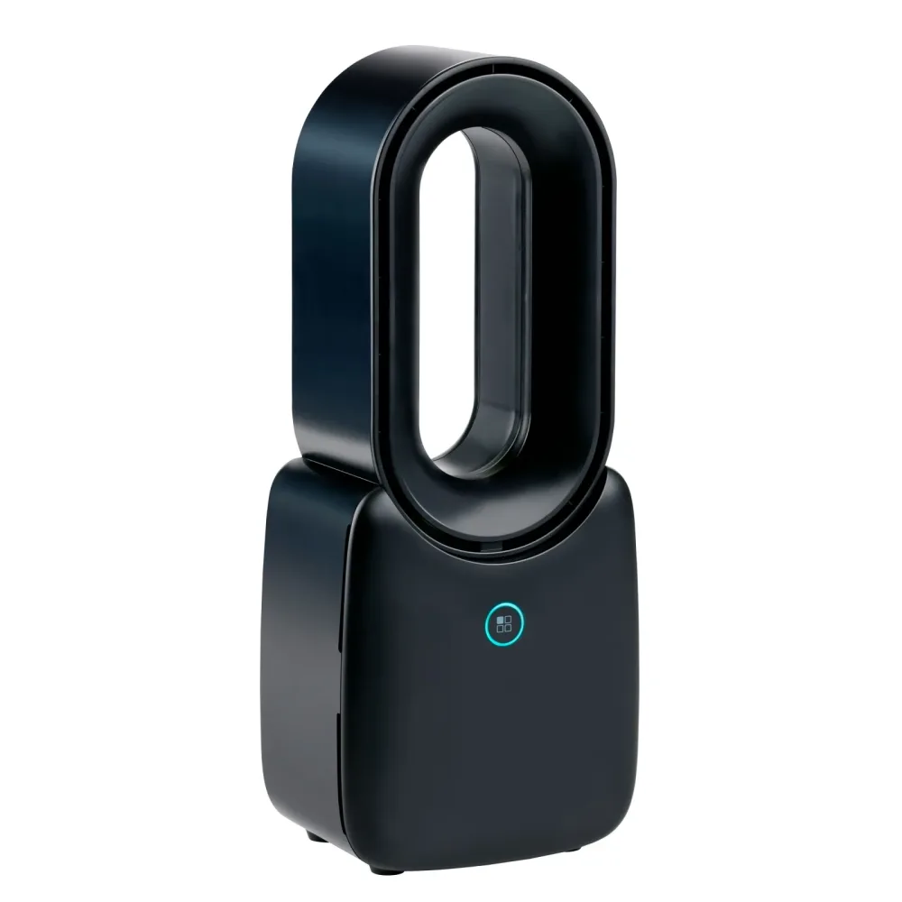 Tischventilator 3 Stufen mit USB schwarz