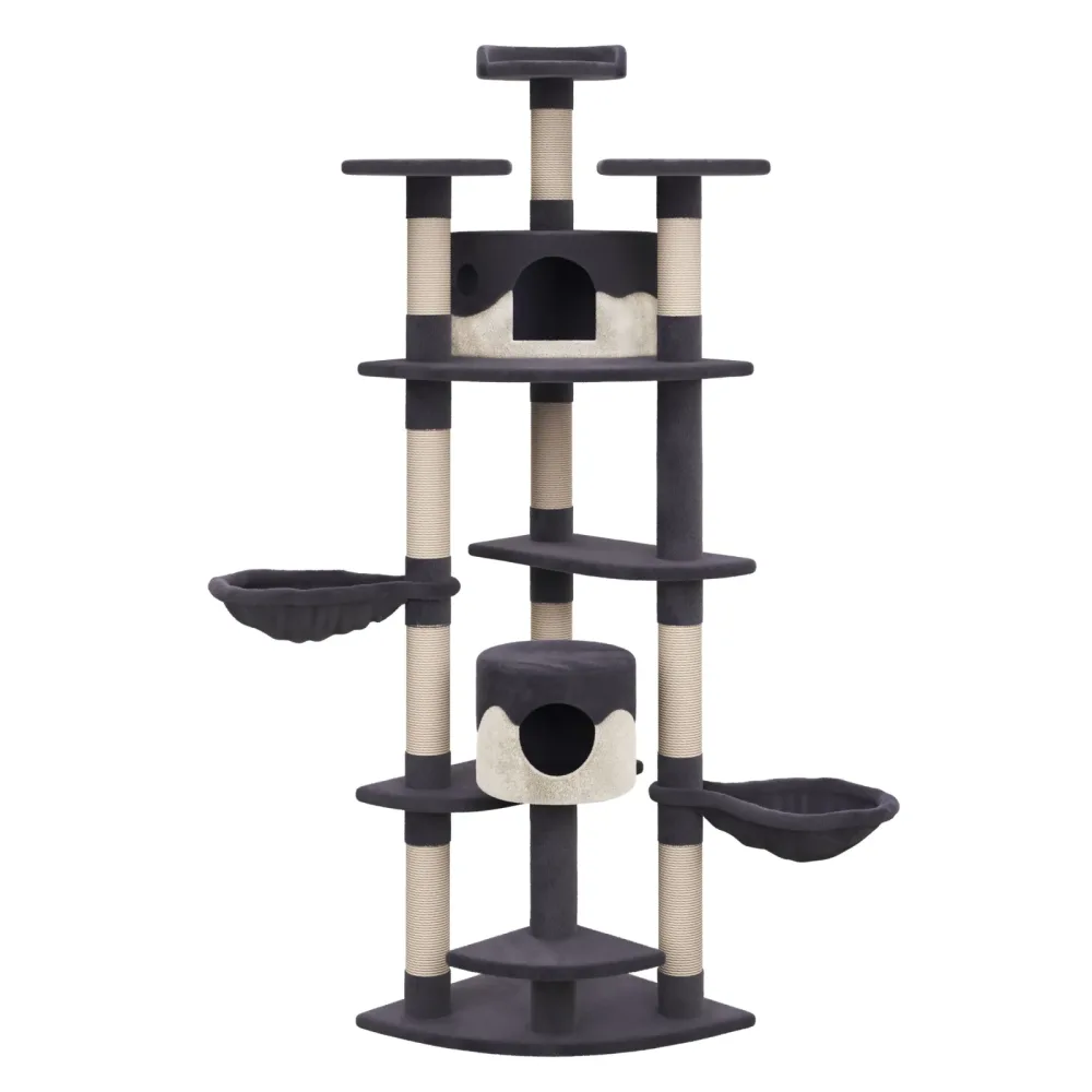 Katzenbaum BLACKY 210 cm grau