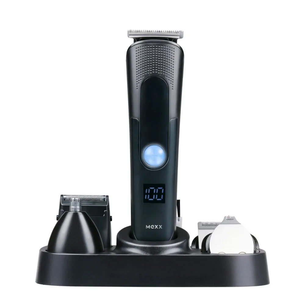 MEXX Rasierer und Trimmer Set 5-in-1 schwarz