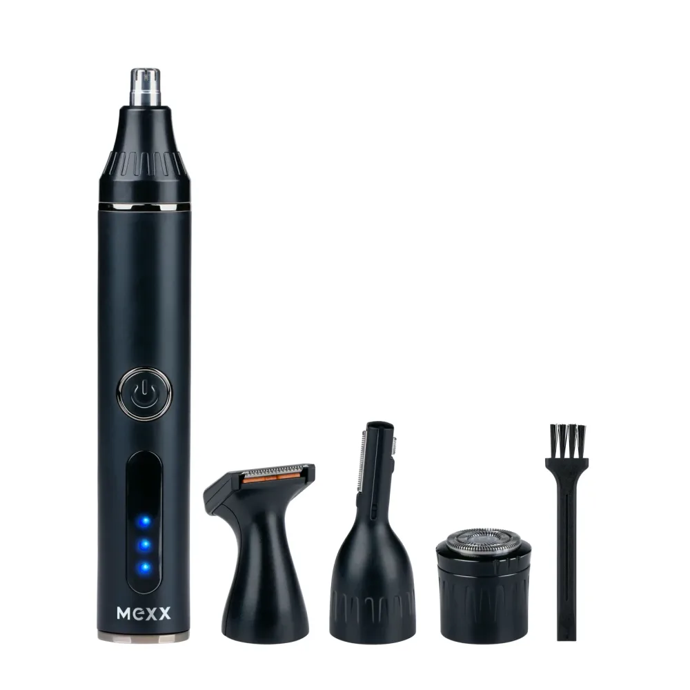 MEXX Rasierer und Trimmer Set 4-in-1 schwarz