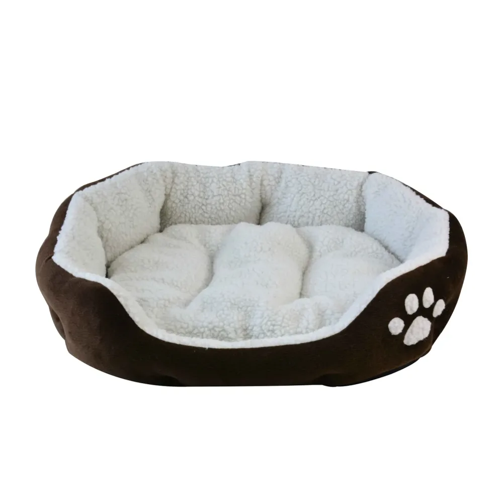 Hundebett Katzenbett LUCKY braun