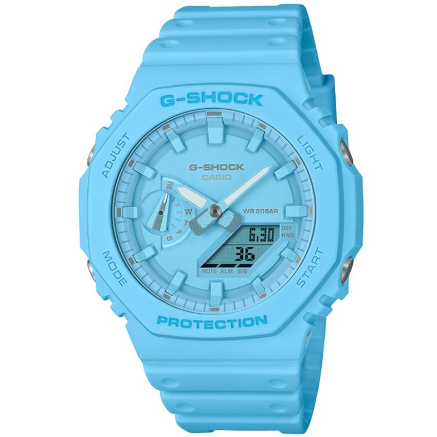 CASIO - Multifunktionsuhr, G-shock, 45mm, Blau