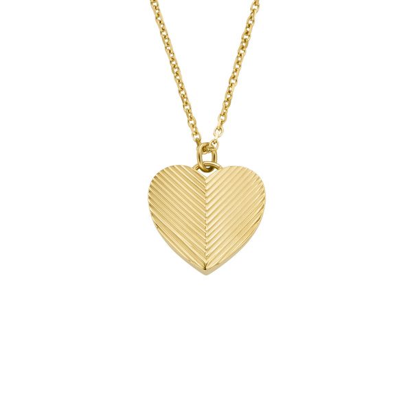 Fossil - Halskette, Harlow, 40cm, Gold