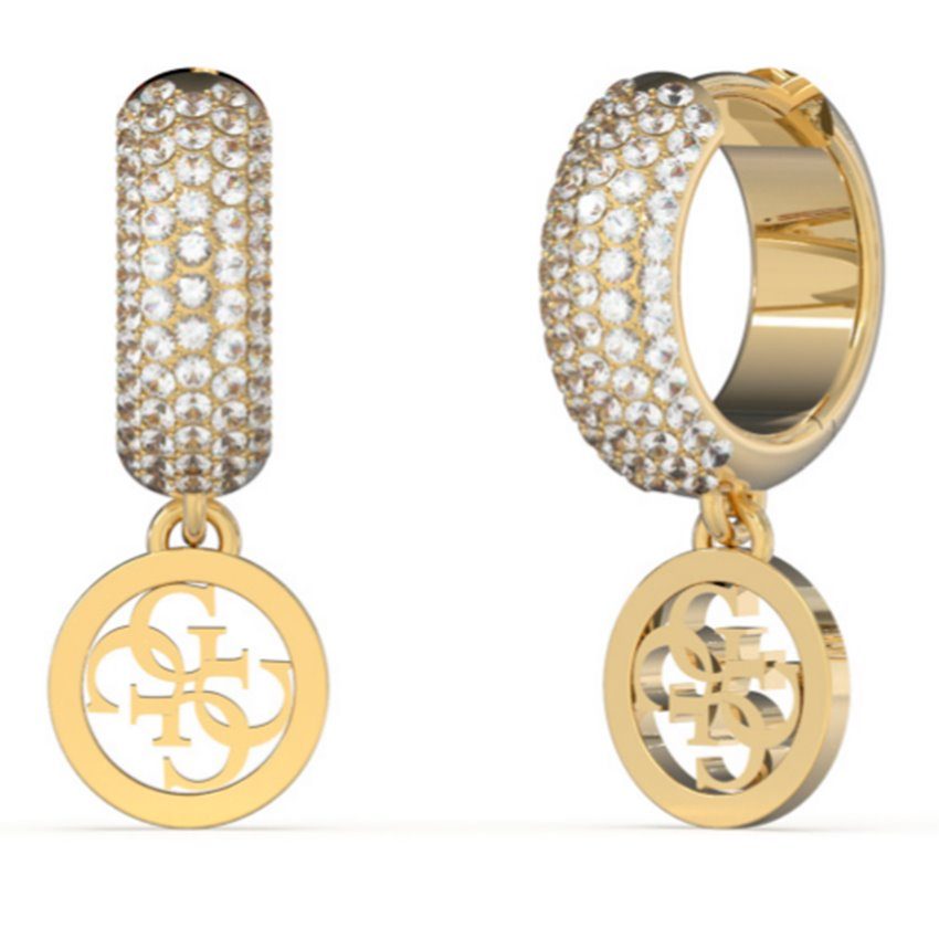 Guess - Ohrringe, Crazy Earrings, 22mm, Gold