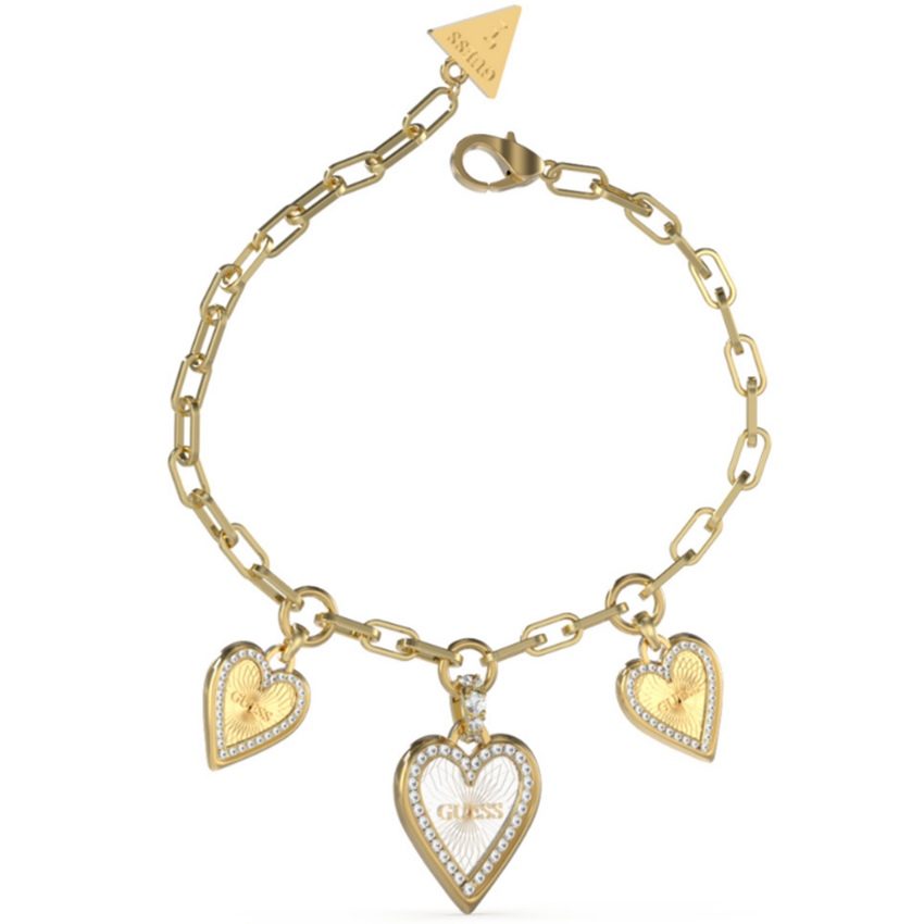Guess - Armband, Love Me Tender, 14.5+4CM, Gold