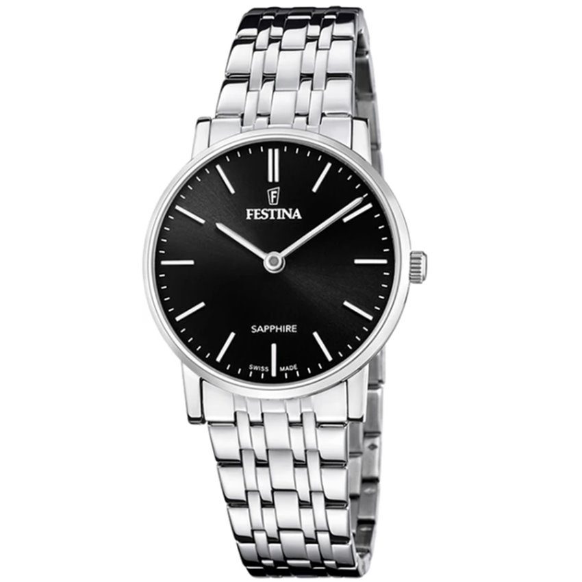Festina F20047/4 Swiss Made Acero Klassik Damenuhr