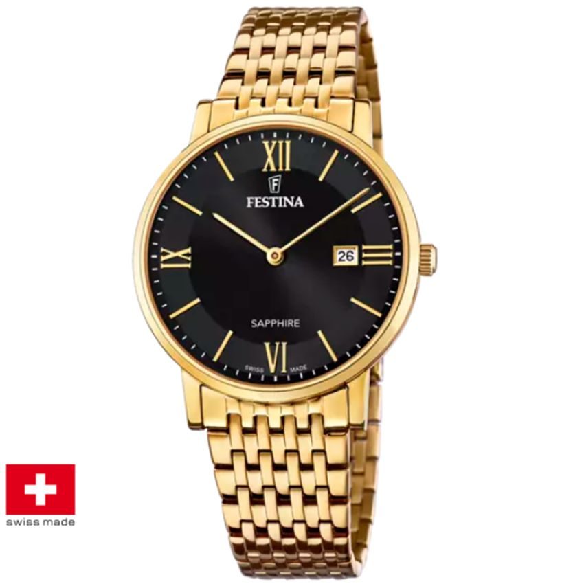 Festina F20020/3 Swiss Made Herrenuhr