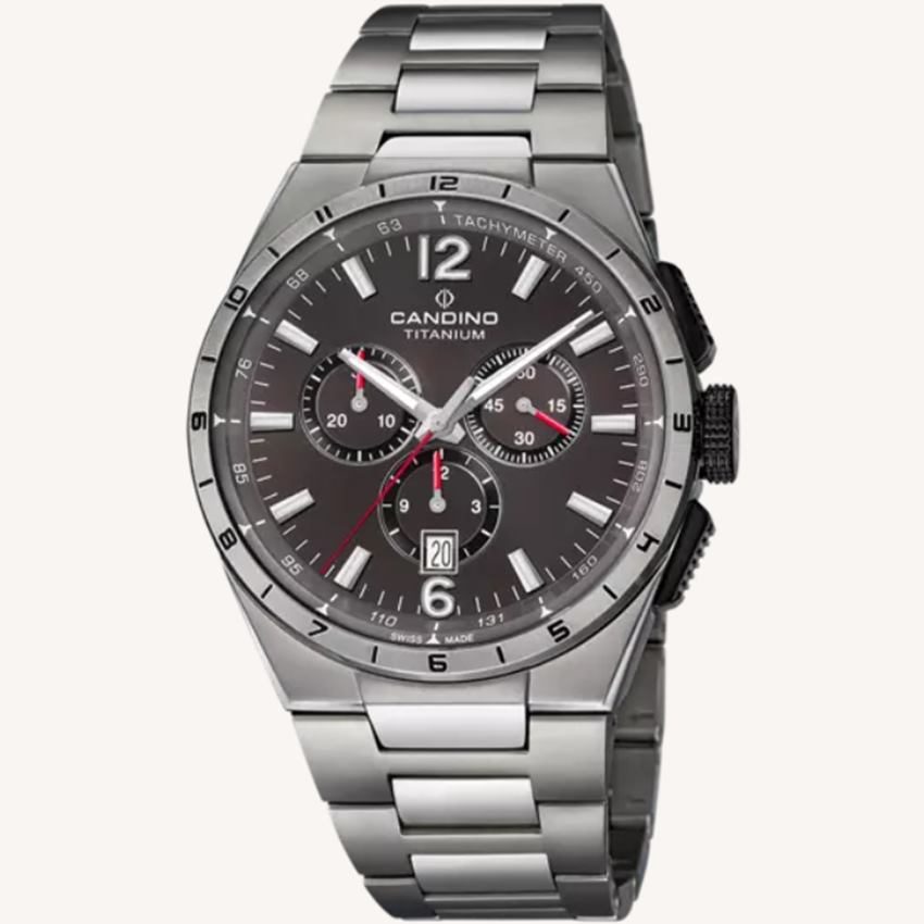 Candino C4603/P Titanium Herrenuhr