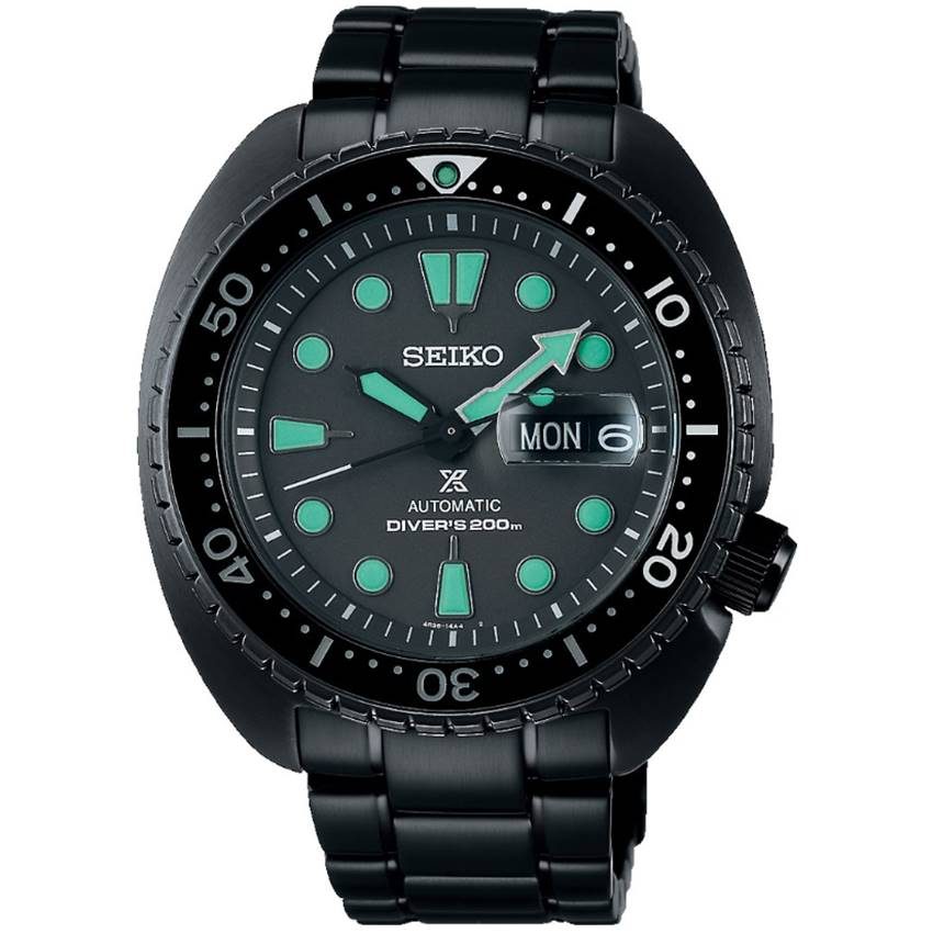 Seiko Turtle Prospex SRPK43K1 Black Series Herrenuhr