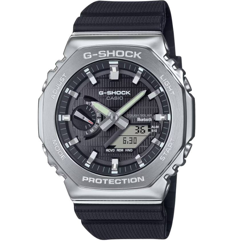 CASIO - G-Shock GBM-2100-1AER Classic, One Size, Silber