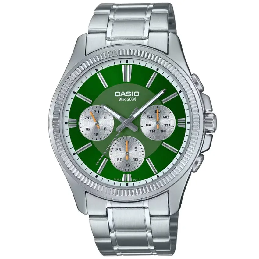 CASIO - MTP-1375PD-3AVEF Timeless, One Size, Silber