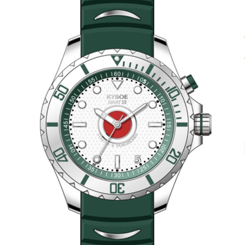 Kyboe GS.55.S.SW.S.GR Giant 55 Portofino Herrenuhr
