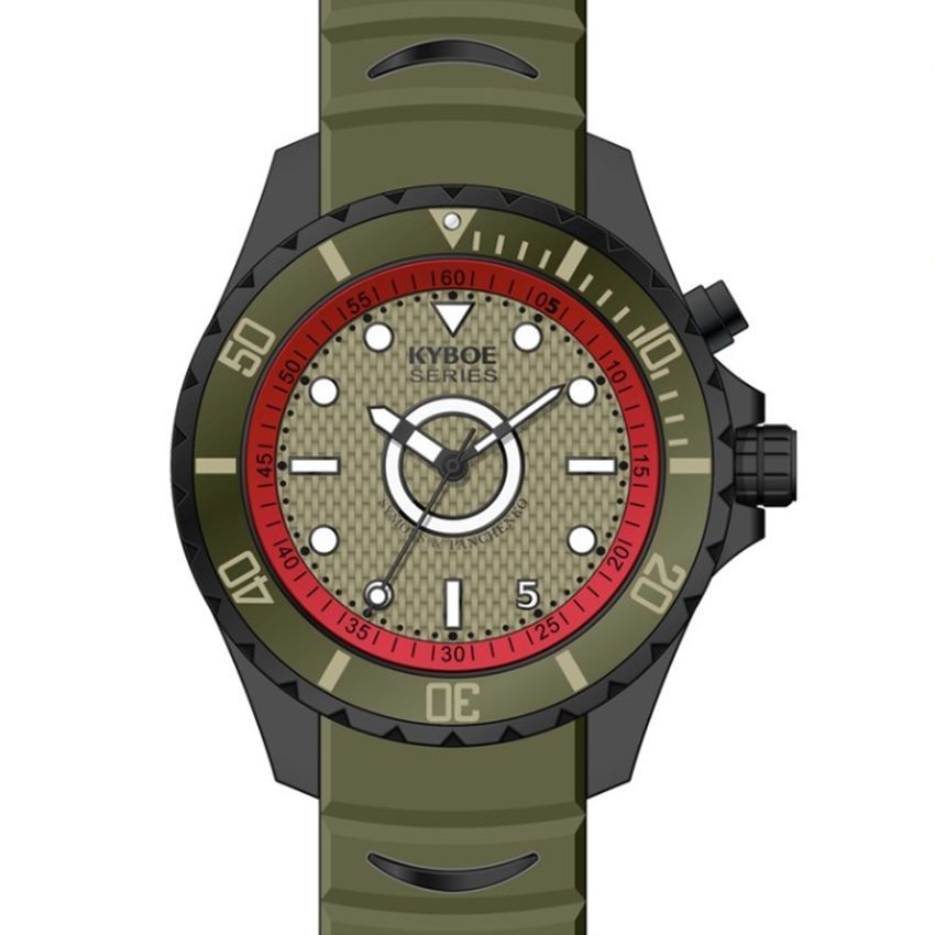 Kyboe GS.55.BM.AG.AG Giant 55 Godzilla Herrenuhr