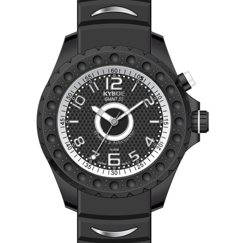 Kyboe GS.55.BP.BL.BL Giant 55 DJ Herrenuhr