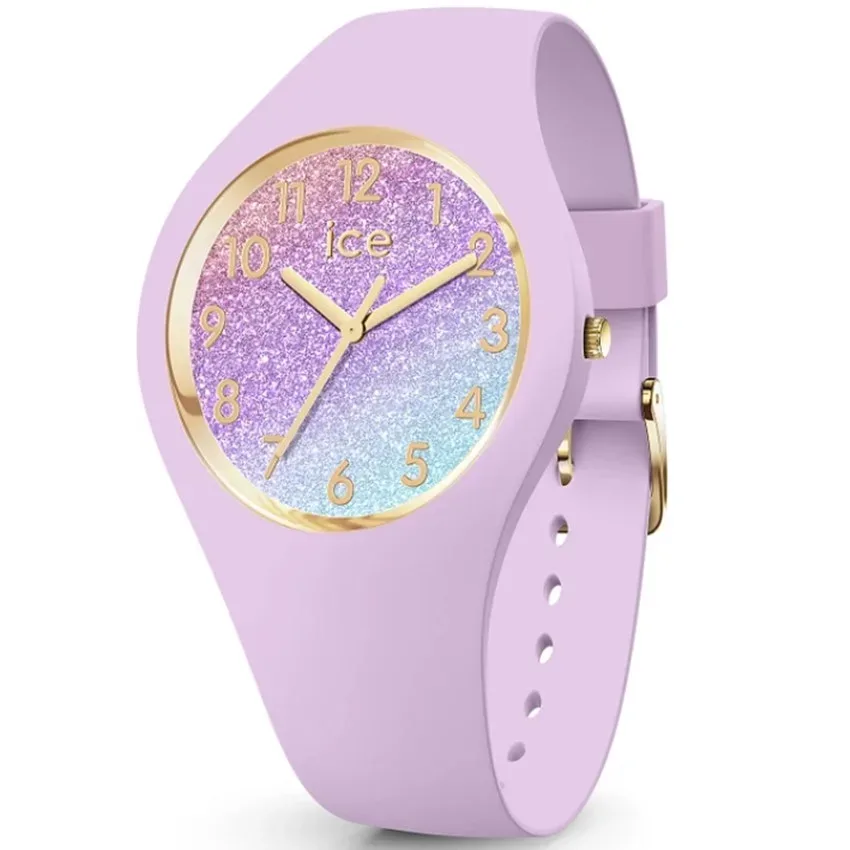 Ice Watch - Analoguhr, ICE glitter, 37mm, Lila