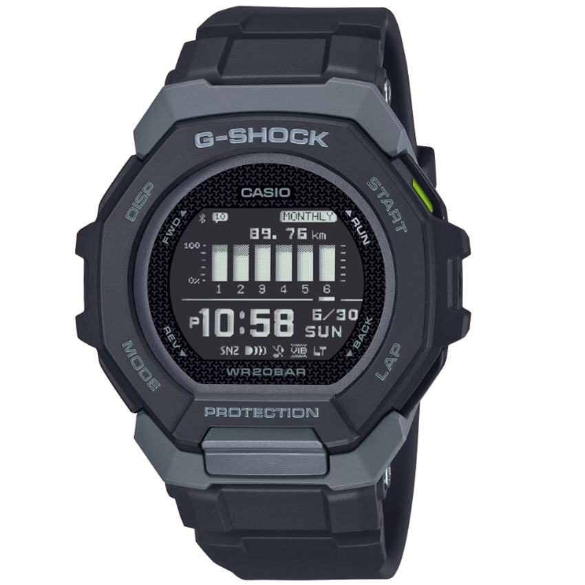 CASIO - Digitaluhr, G-shock G-squad, 48mm, Black