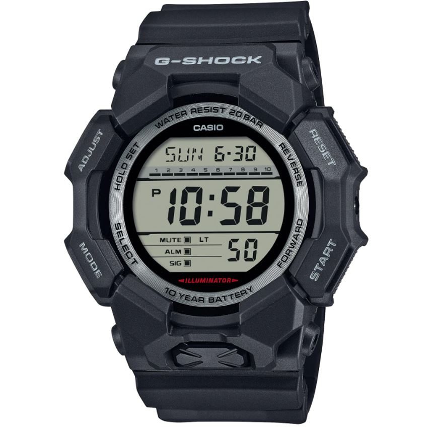 CASIO - Digitaluhr, G-SHOCK Classic, 54mm, Black