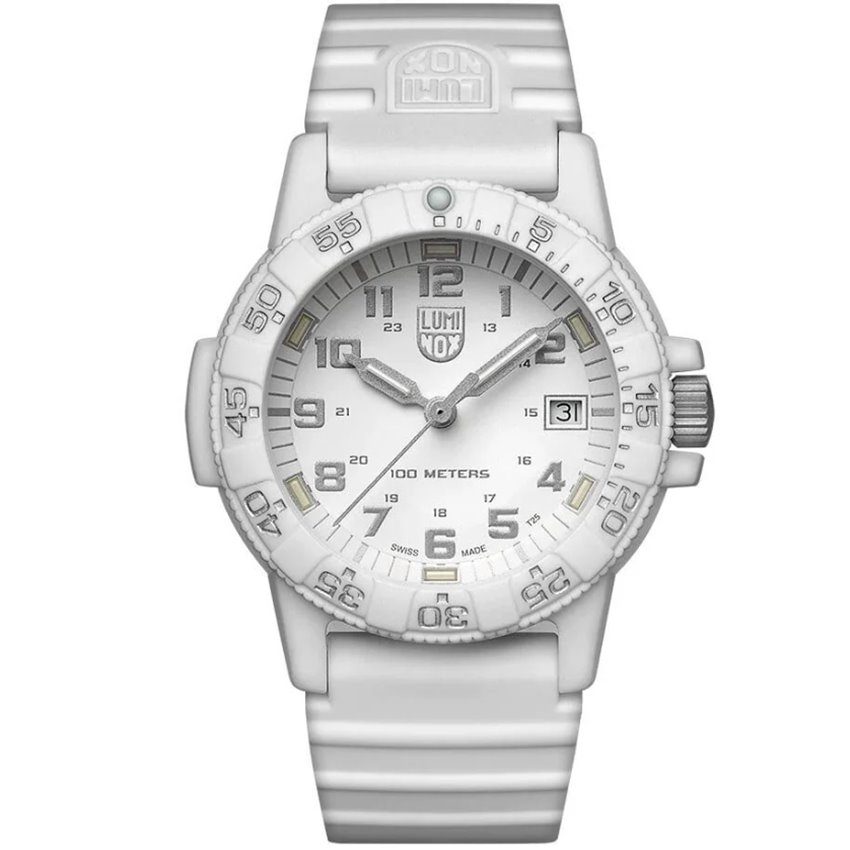 Luminox - Analoguhr, SEA Turtle, 39mm, Weiss