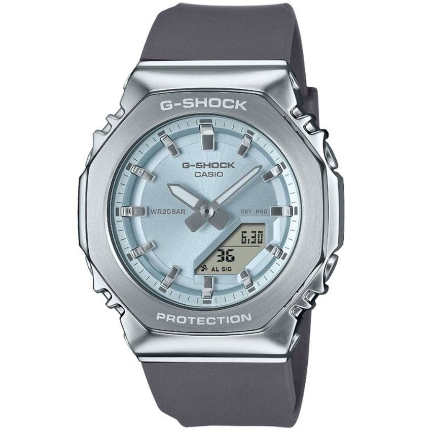 CASIO - Multifunktionsuhr, G-SHOCK Small Classic, 41mm, Grau